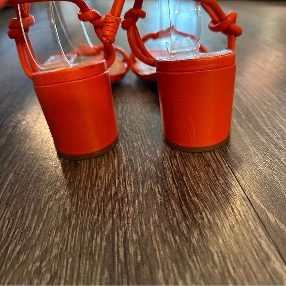 Schutz Nicky Mid Napa Sandal New - Picture 6 of 7